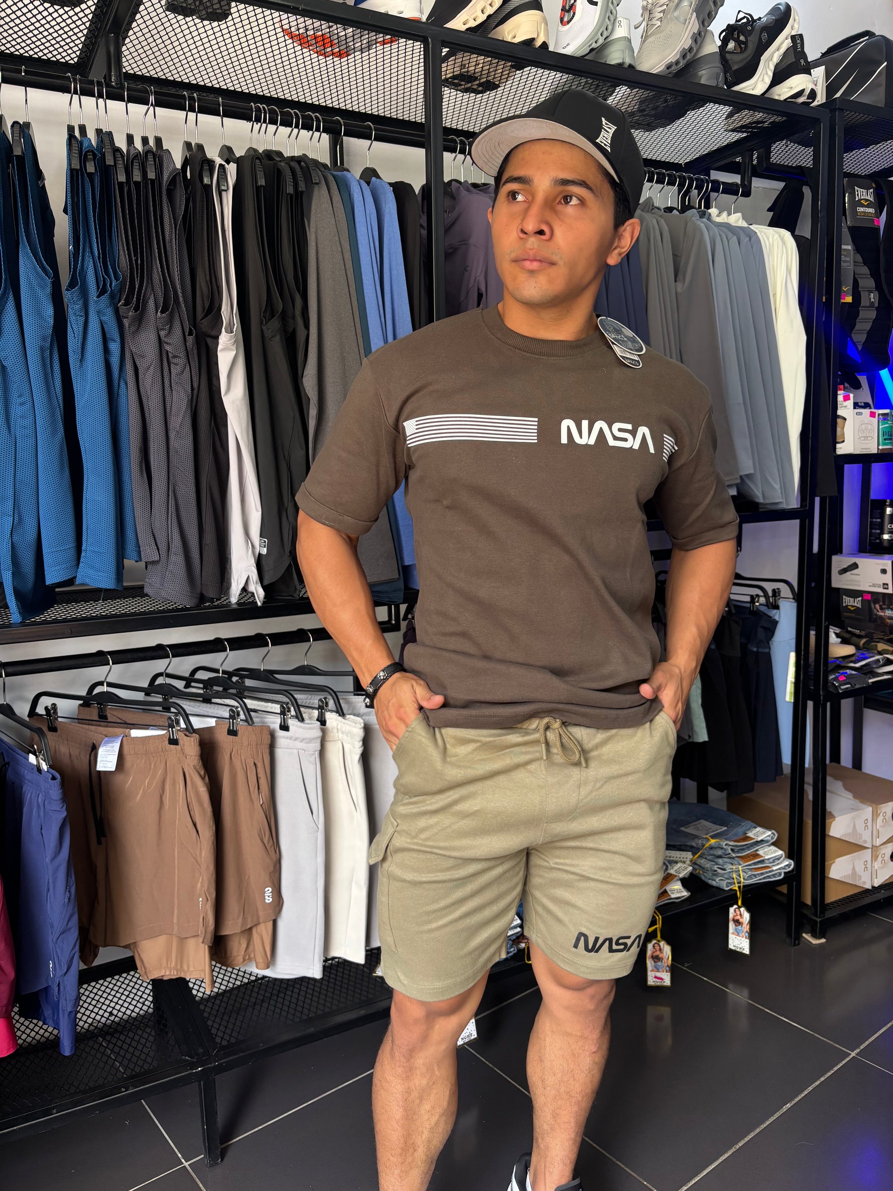 SHORTS CASUALES NASA