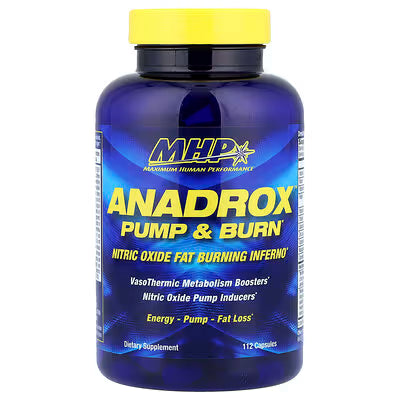 ANADROX PUMP AND BURN 112 CAPSULAS- MPH