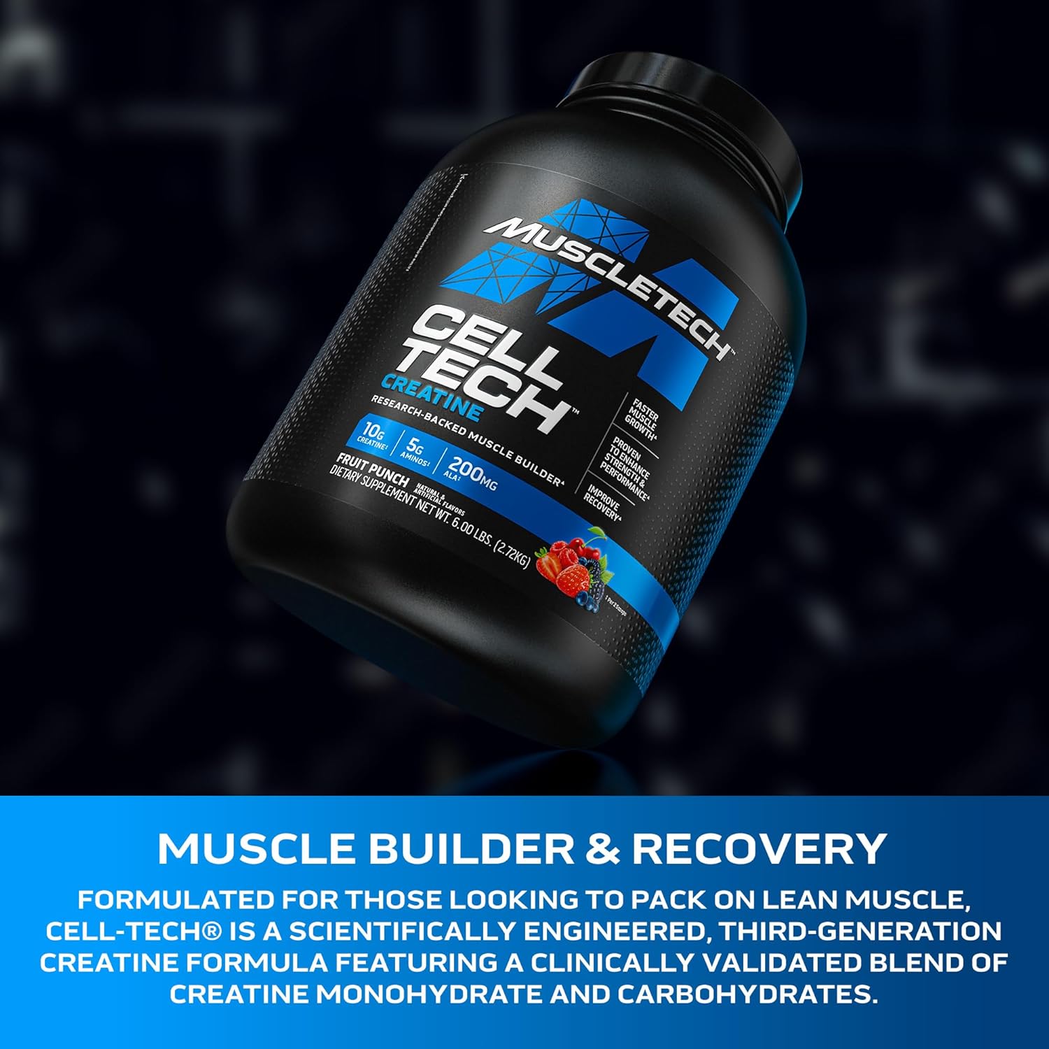 CREATINA MUSCLETECH CELL TECH 6 LB