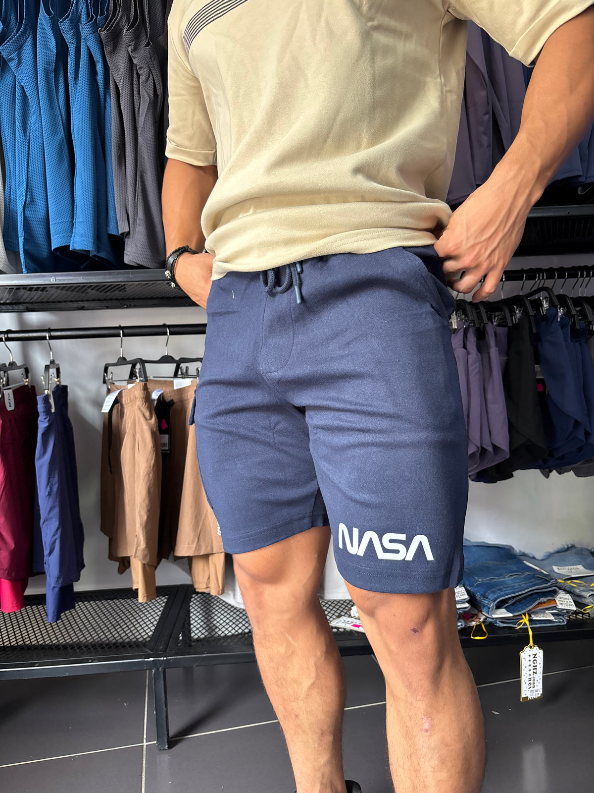 SHORTS CASUALES NASA MAYORISTA