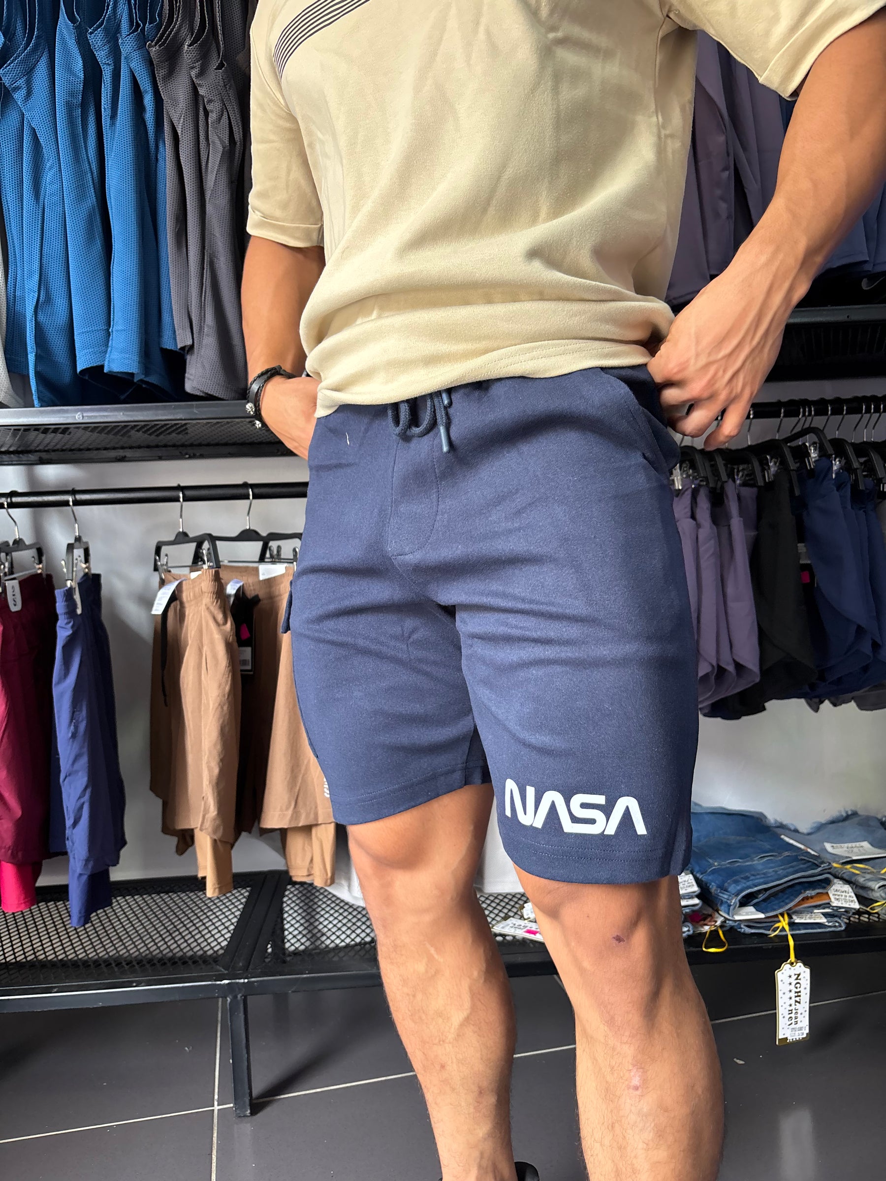 SHORTS CASUALES NASA