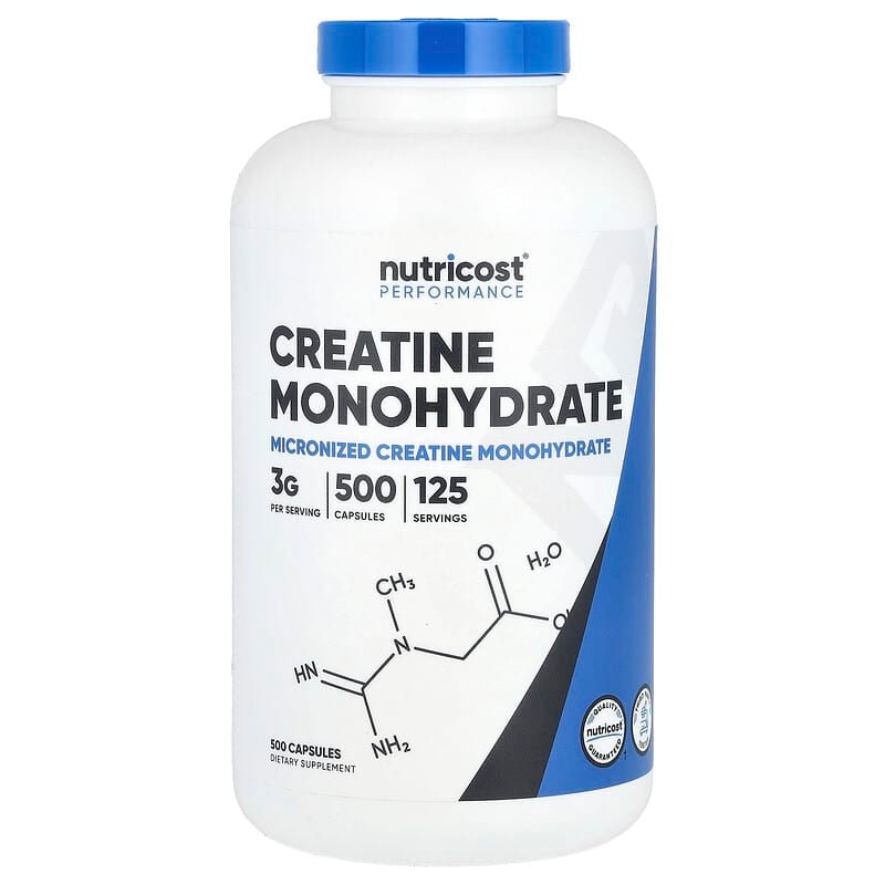 CREATINA MONOHIDRATADA EN CÁPSULAS NUTRICOST