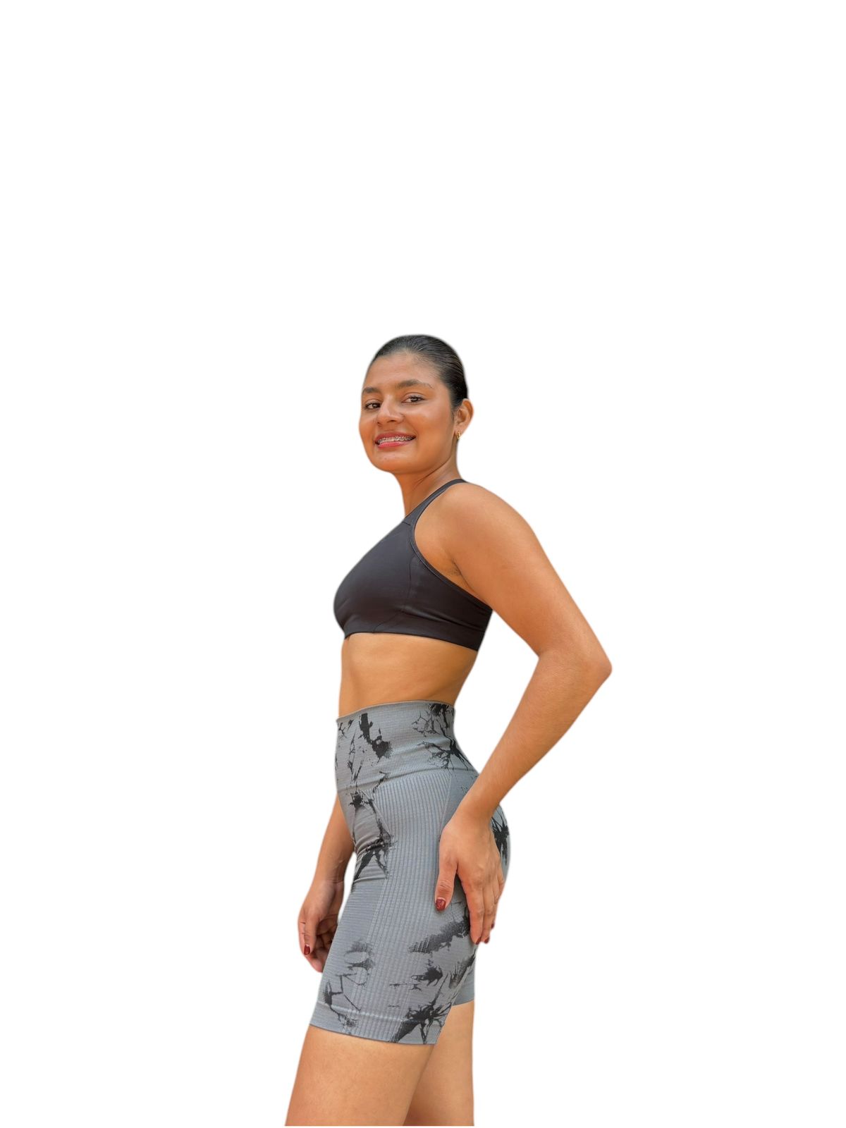 Leggings cortas levantan glúteos marca LOVELY LOV-002