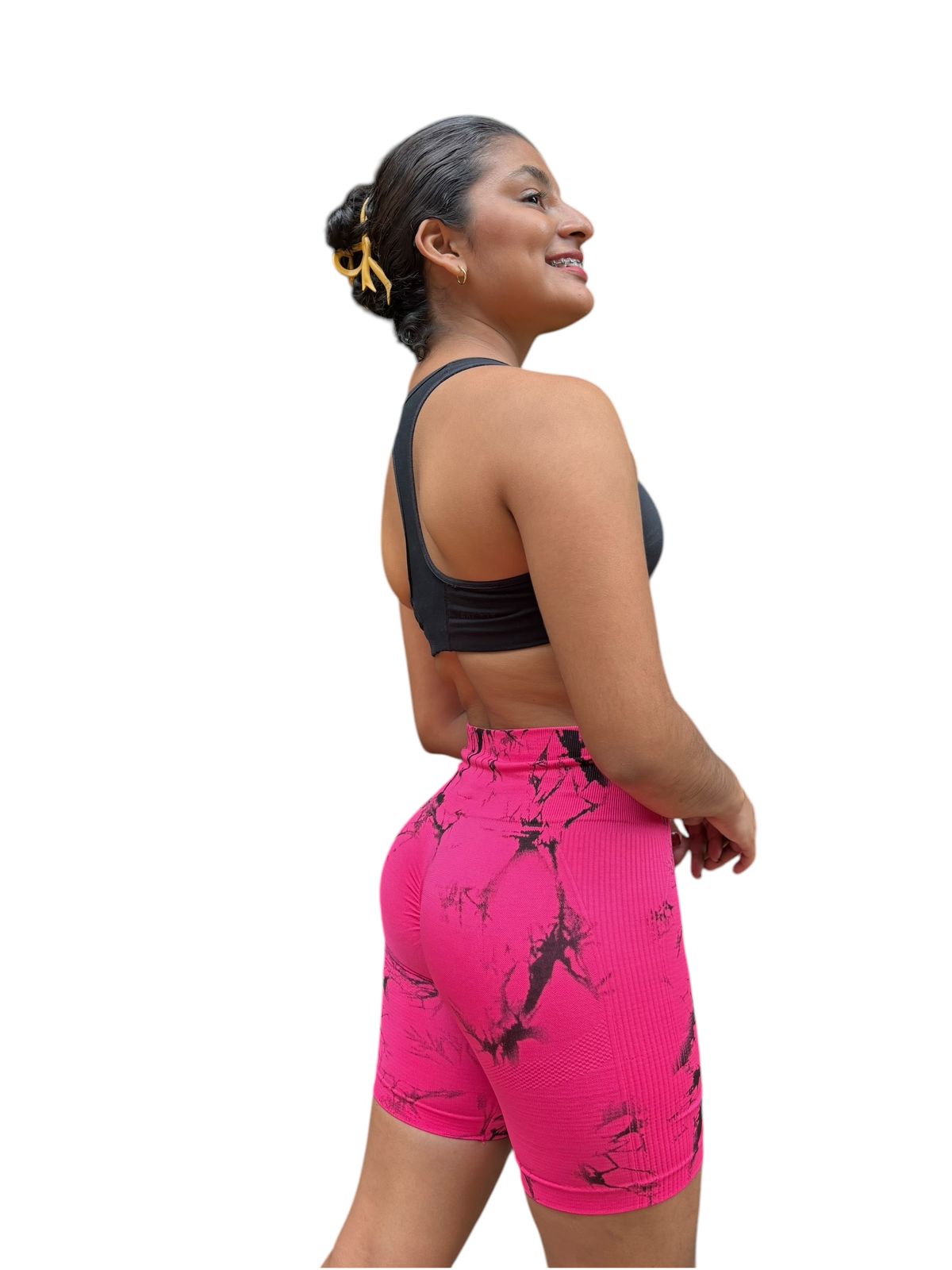Leggings cortas levantan glúteos marca LOVELY LOV-002