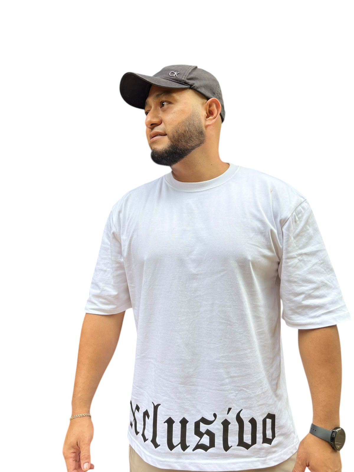 CAMISETA OVERSIZE algodón 150g marca EXCLUSIVO