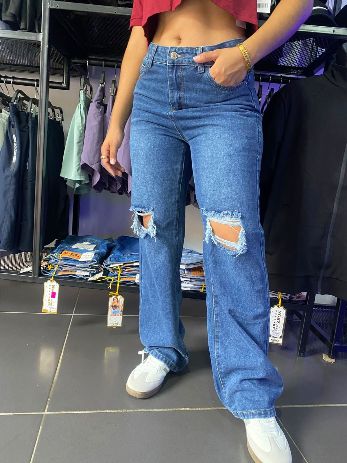 (Compras grandes) JEANS LEVIS AZUL OSCURO