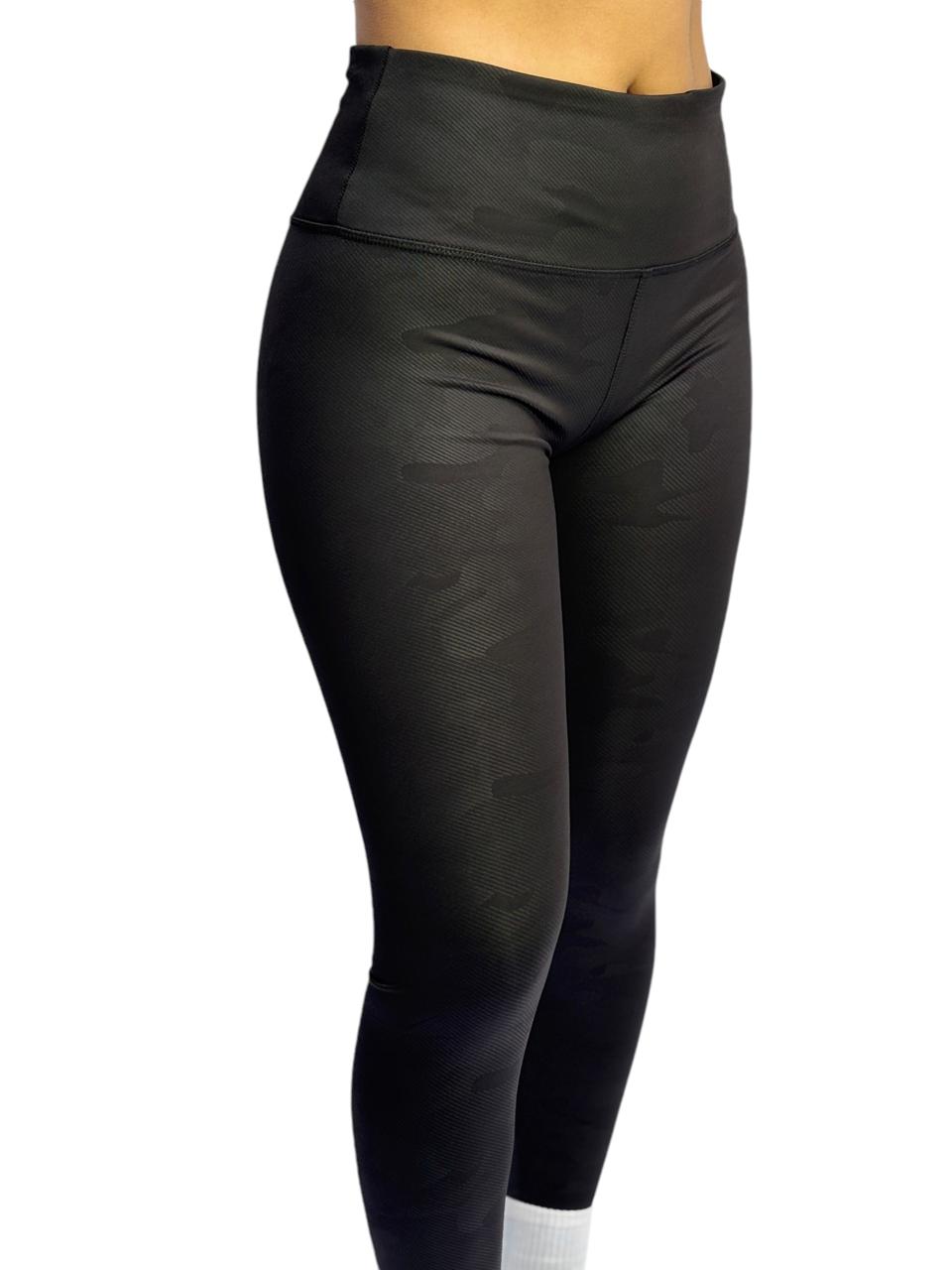 LEGGINGS ACTIVE QUEENS NEGRAS: AME-0078
