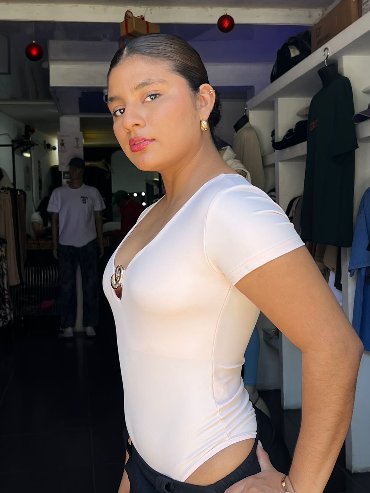 BODYSUIT CASUAL DE MANGAS