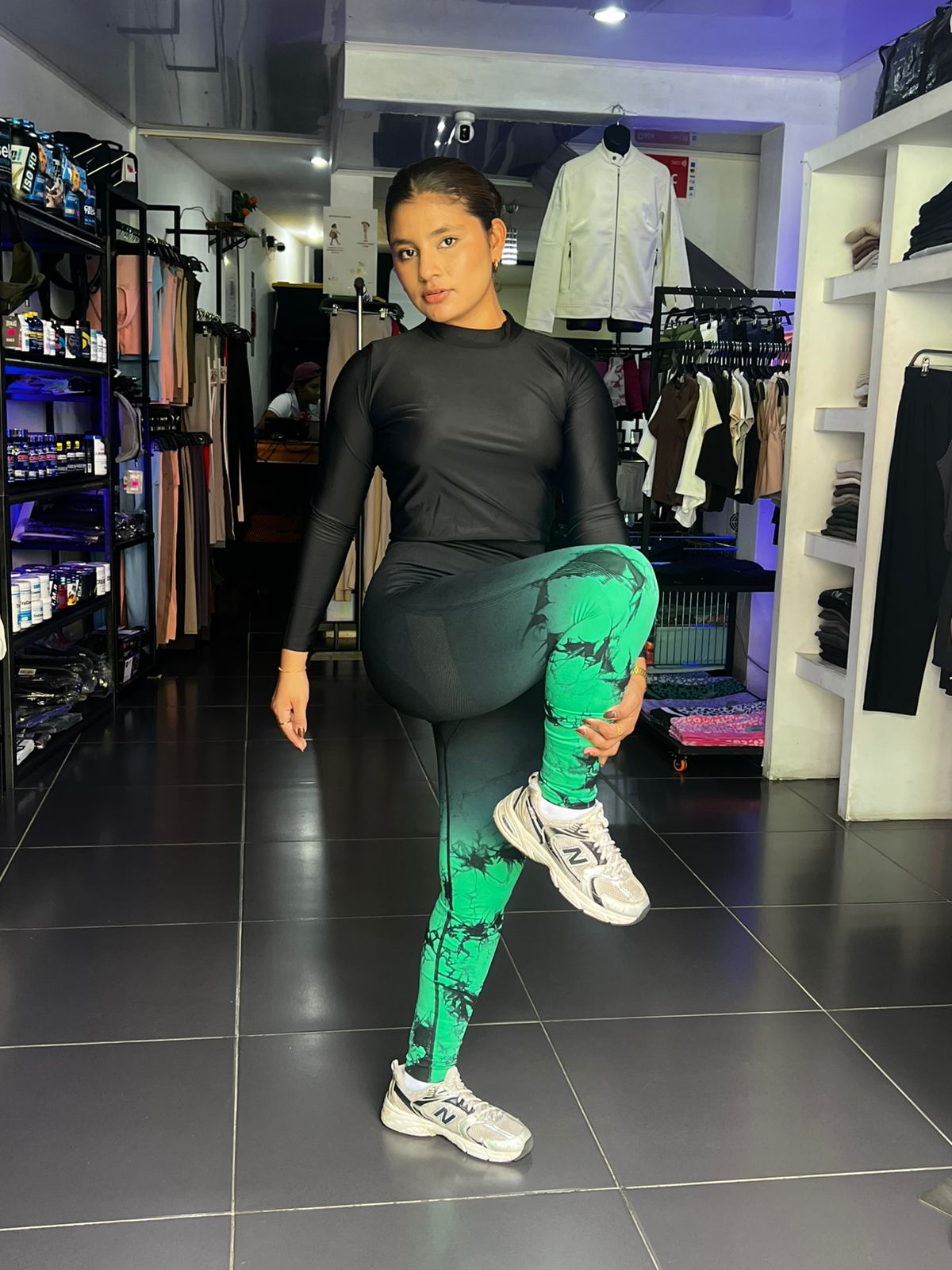 LEGGINS LARGA BICOLOR PREMIUM- EXCLUSIVO