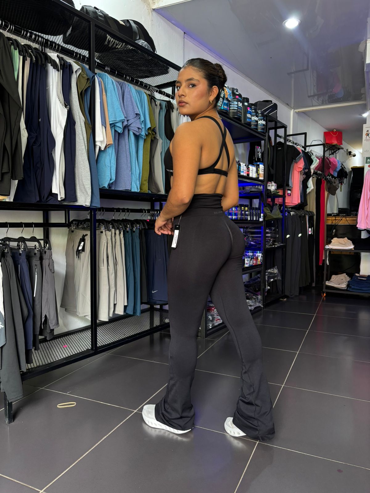 LEGGINS CAMPANA BLACK POR MAYOR