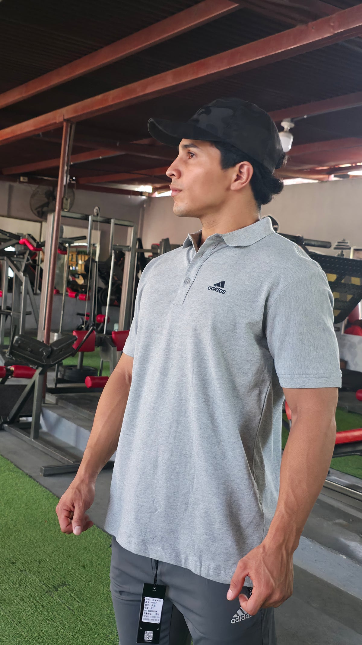 Camiseta tipo Polo Adidas por docena