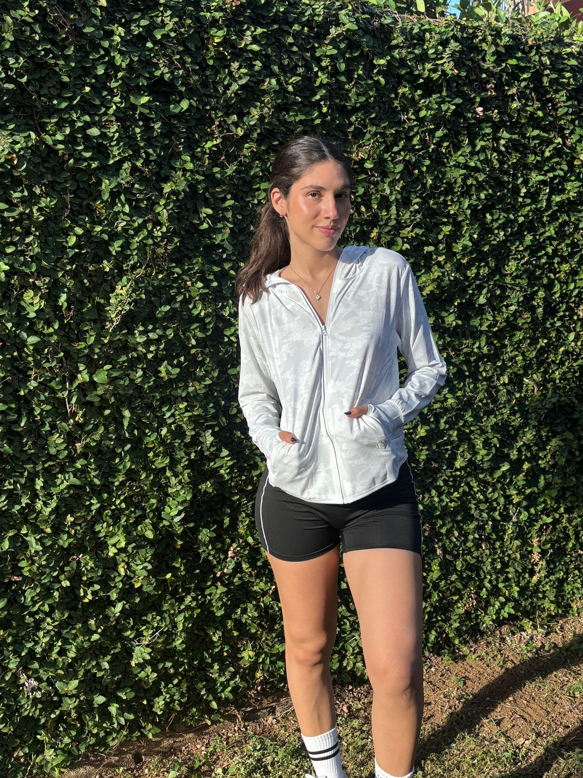 CHAQUETA RUNNING - CON CAPUCHA