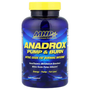 ANADROX  PUMP AND BURN 112 CAPSULAS- MPH