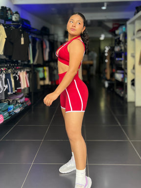 CONJUNTO TOP CORTE V - CORTO