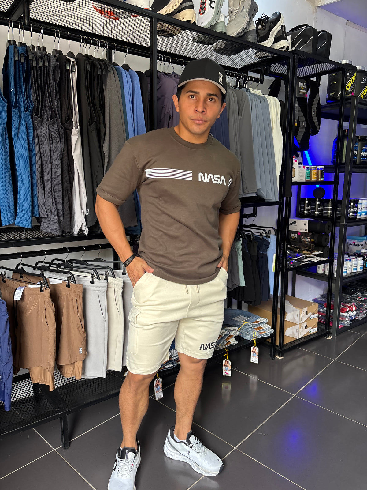 SHORTS CASUALES NASA