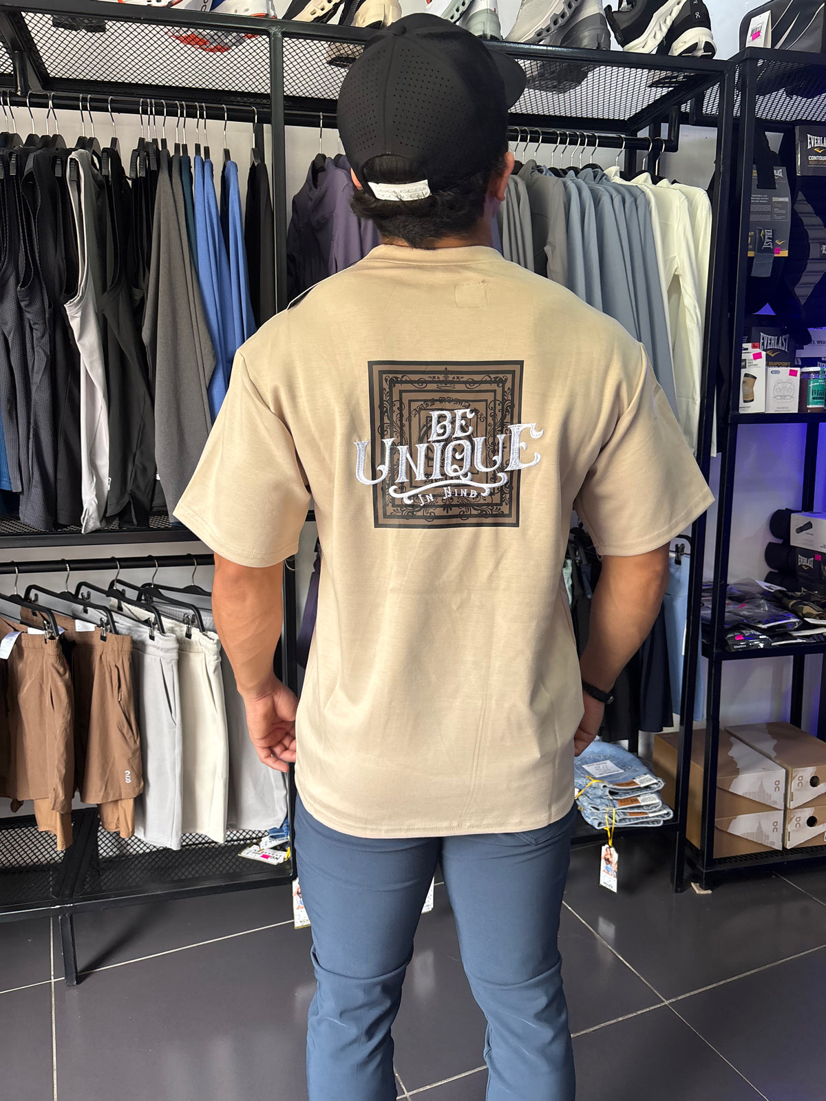 CAMISETA OVERSIZE TOUCH & GO