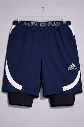SHORTS DEPORTIVO CON LICRA- ADIDAS