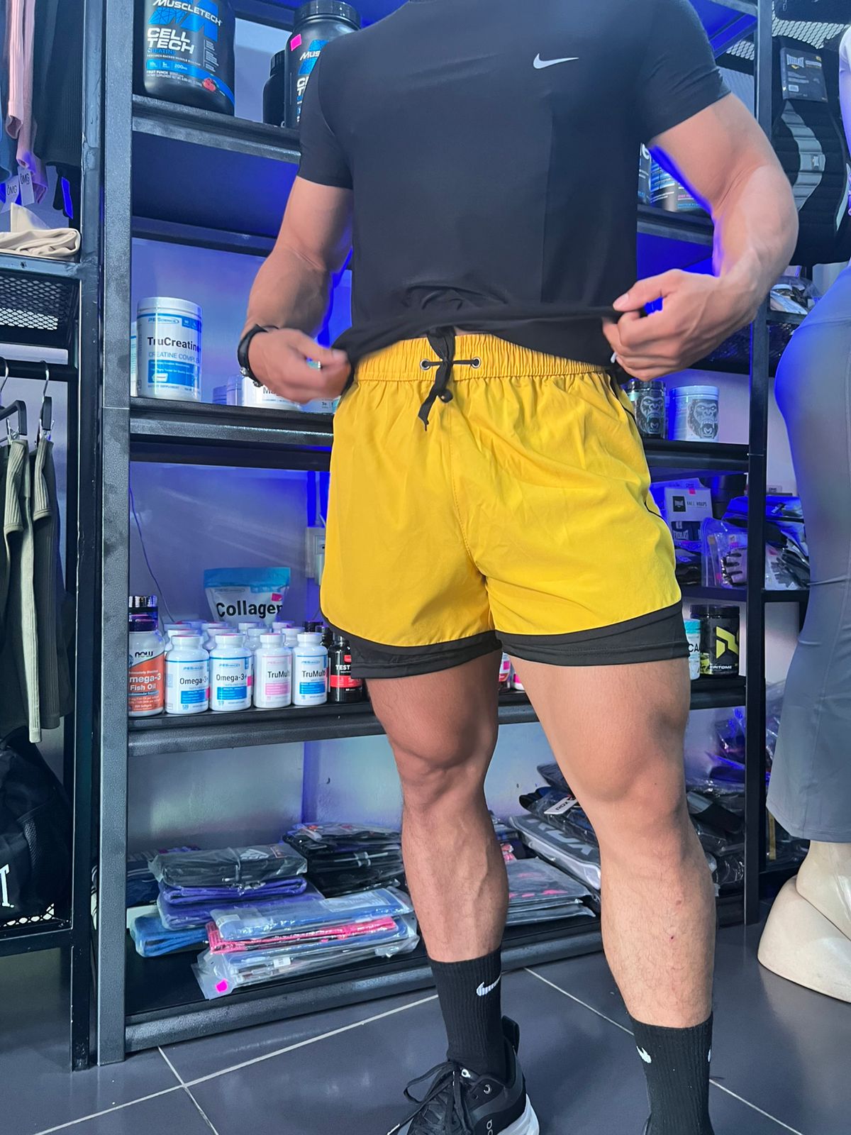 SHORTS LICRA DE CABALLERO