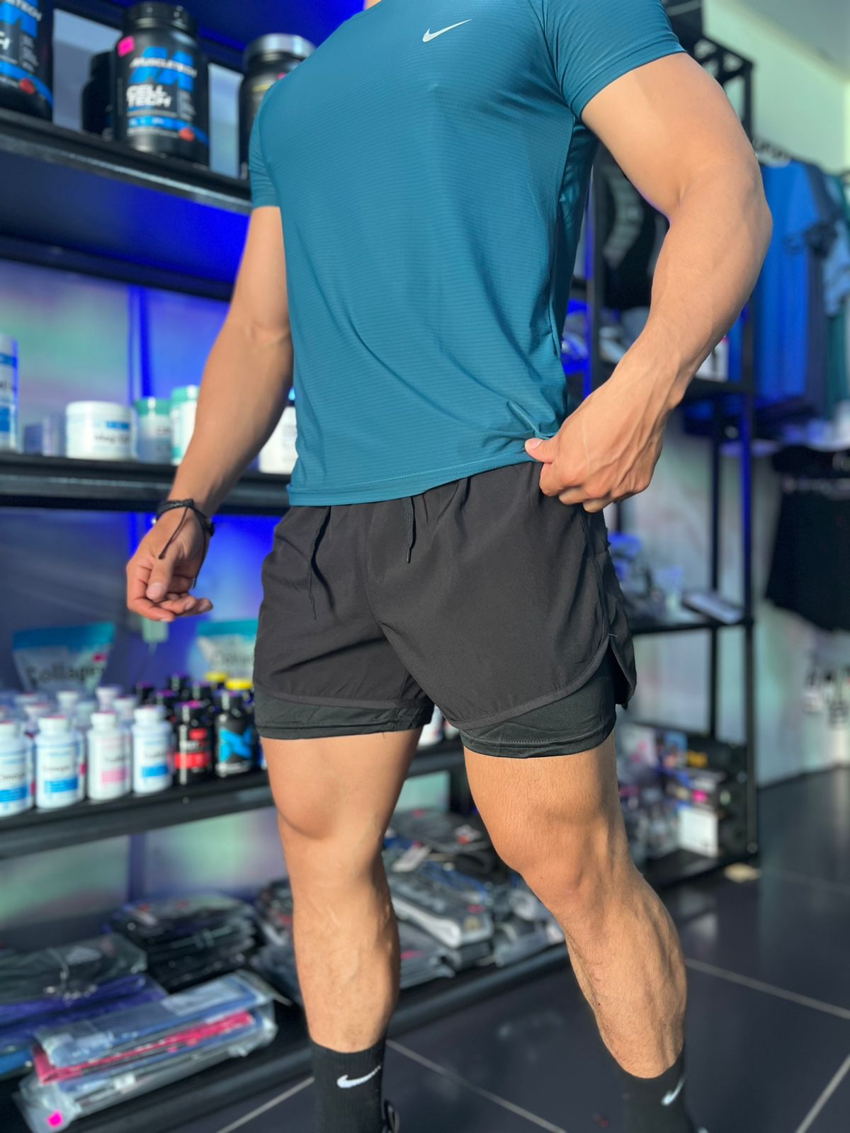 SHORTS LICRA DE CABALLERO