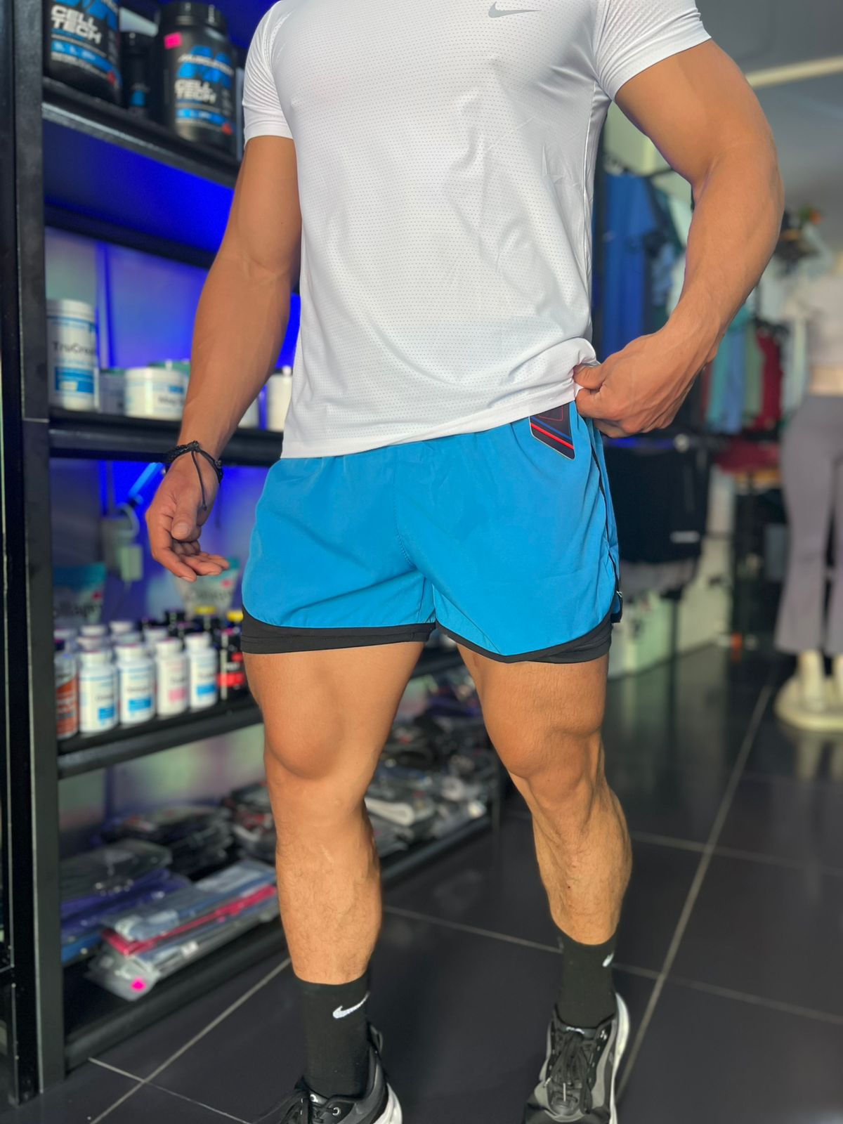 SHORTS LICRA DE CABALLERO