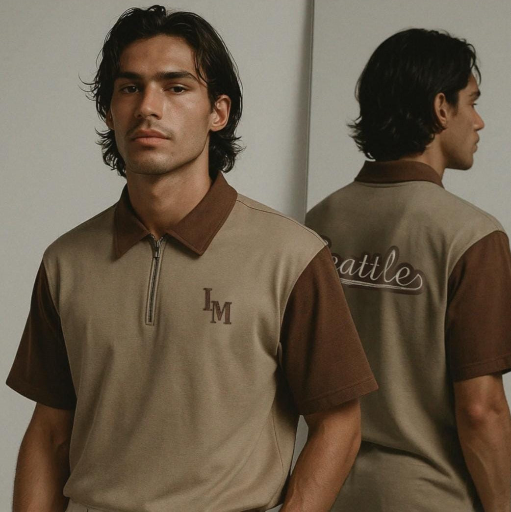 CAMISETA OVERSIZE ICE-MAN ESTILO POLO