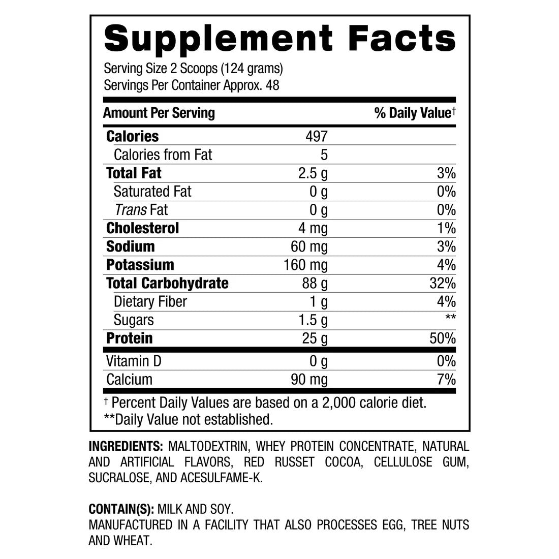 PROTEINA MUSCLE BPI SPORTS  XL
