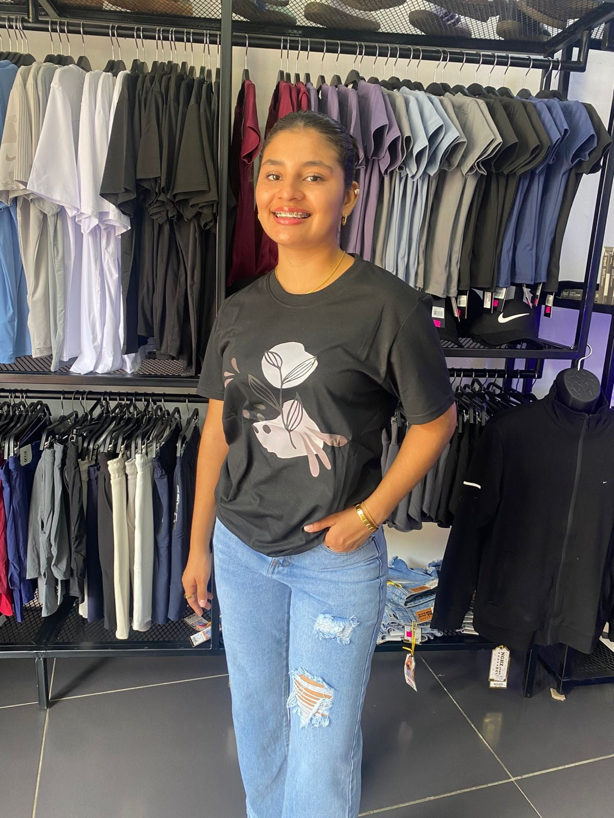 CAMISETA OVERSIZE DAMA