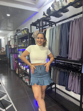 FALDAS JEANS CASUALES