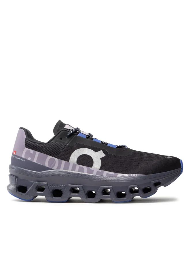 ON CLOUD MONSTER NEGRO Y AZUL