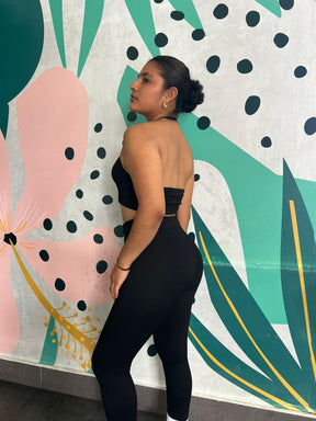 CONJUNTO LARGO TOP ZIPPER SEMALESS