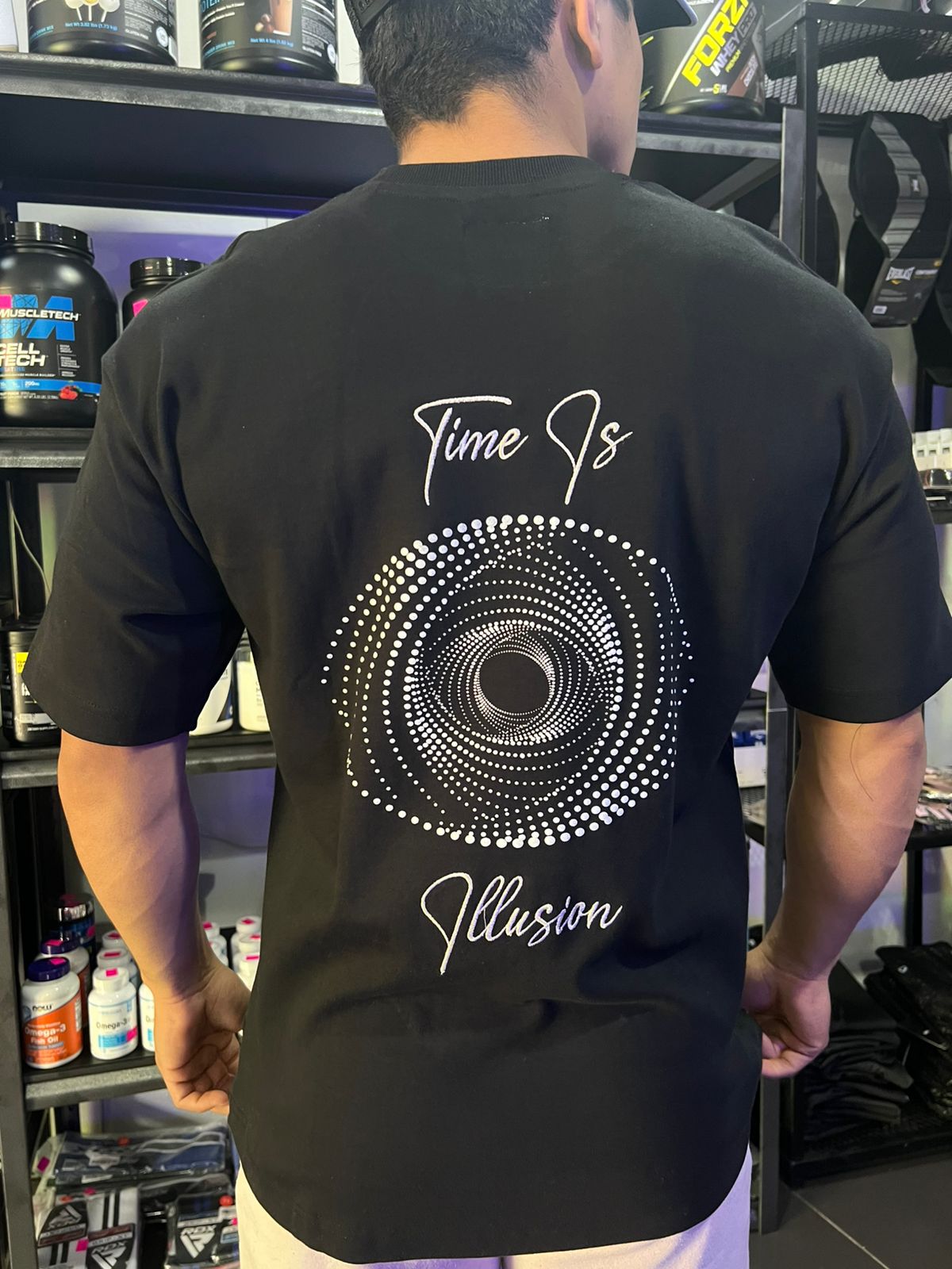 CAMISETA OVERSIZE TOUCH & GO