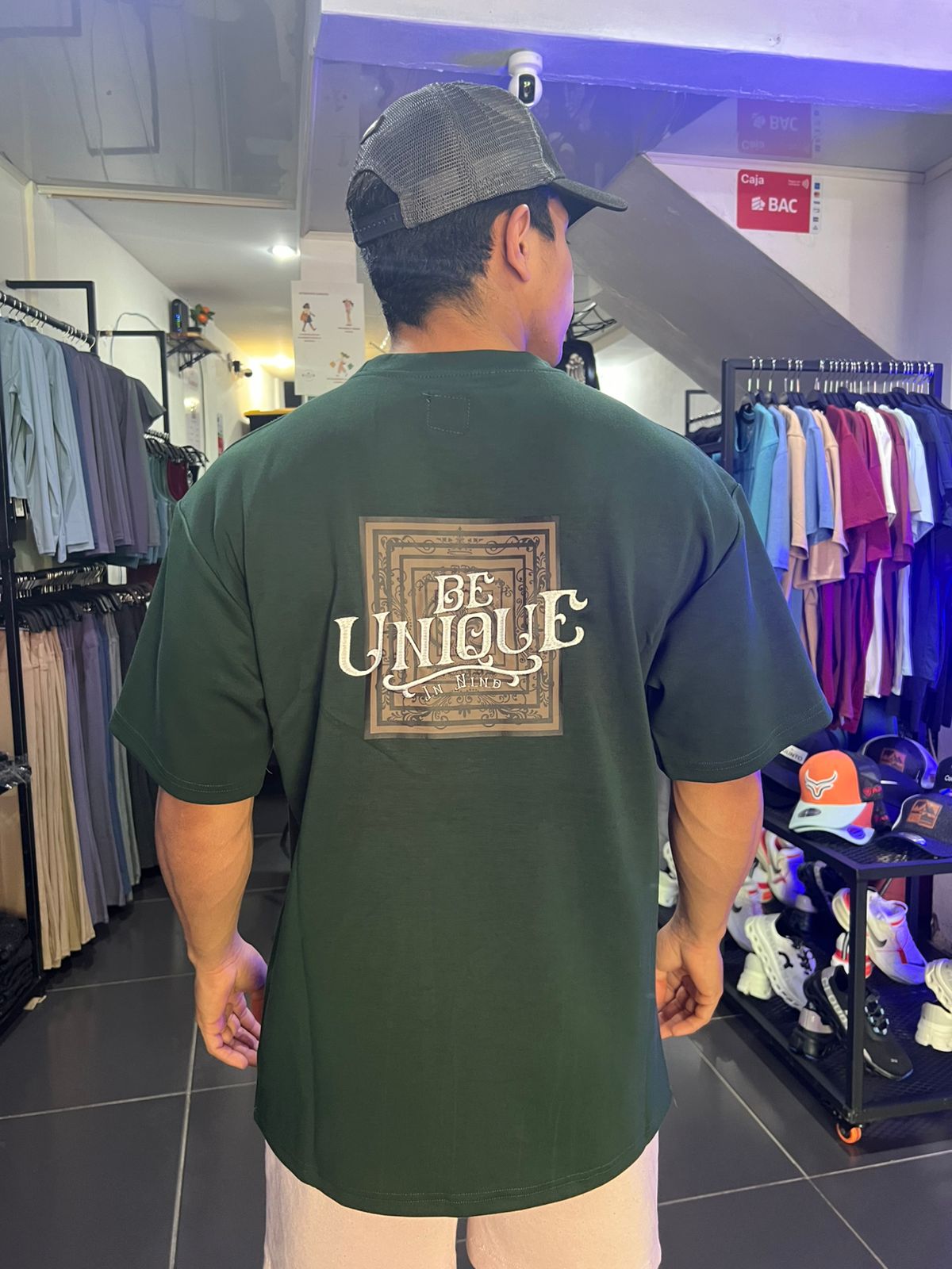 CAMISETA OVERSIZE TOUCH & GO