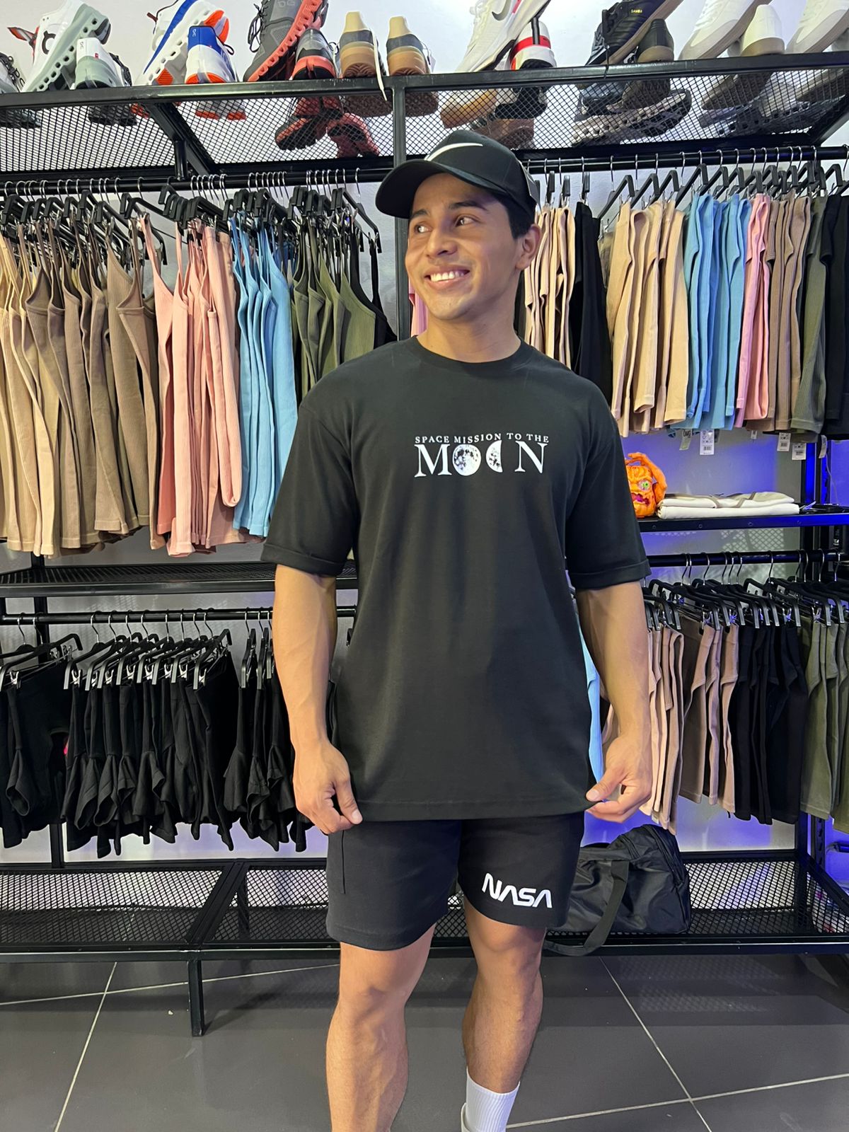 CAMISETA OVERSIZE NASA ORIGINAL