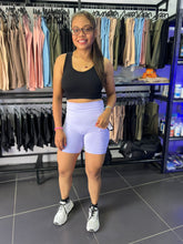 LEGGINS BIKER COLOR SOLIDO CON BOLSAS