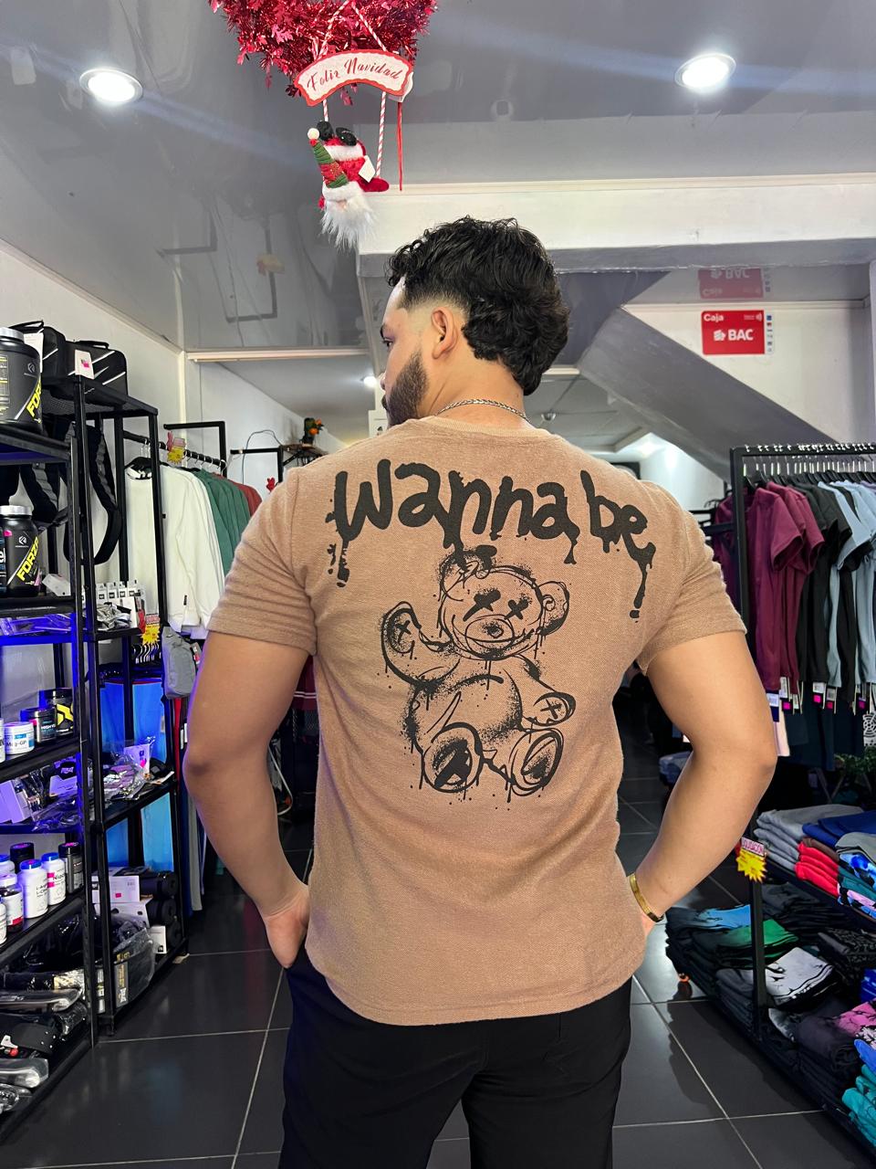 CAMISETA OVERSIZE WANNA BE- ICE MAN