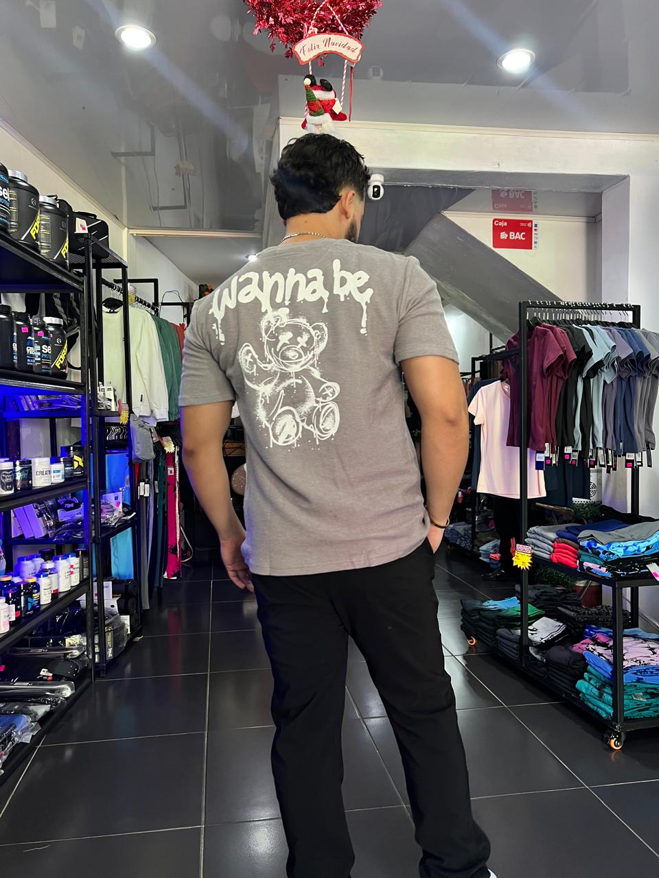 CAMISETA OVERSIZE WANNA BE- ICE MAN