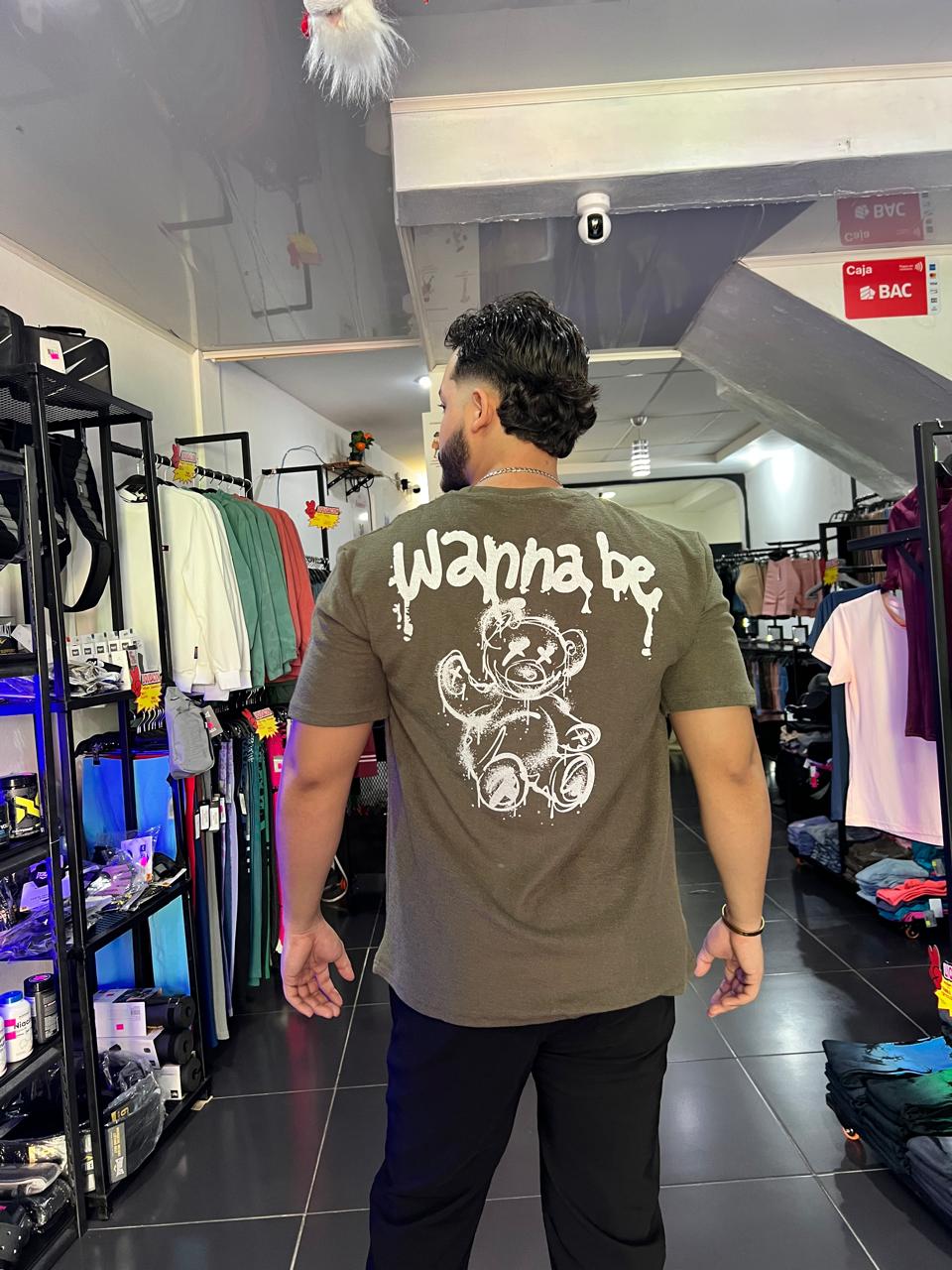CAMISETA OVERSIZE WANNA BE- ICE MAN