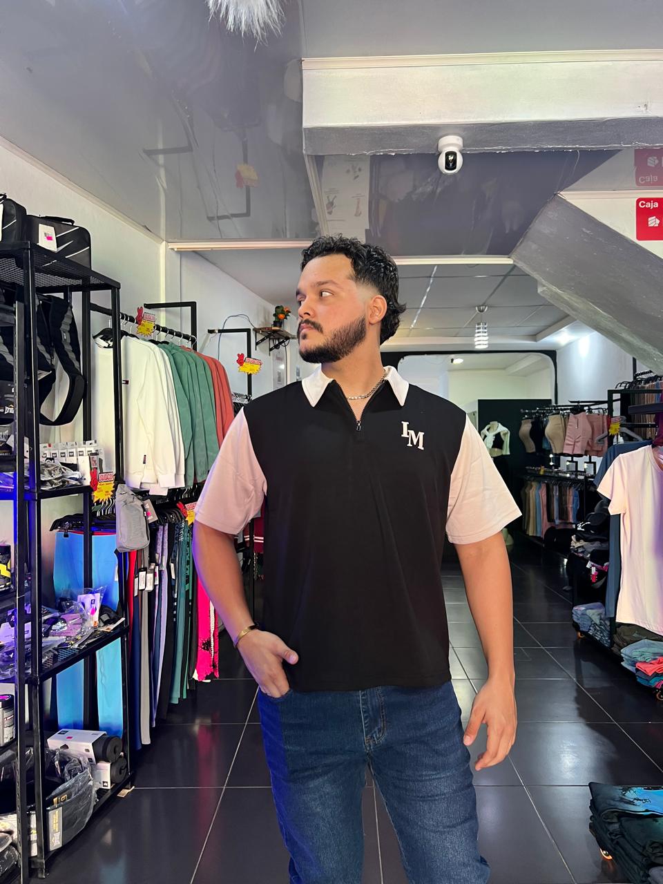 CAMISETA OVERSIZE ICE-MAN ESTILO POLO