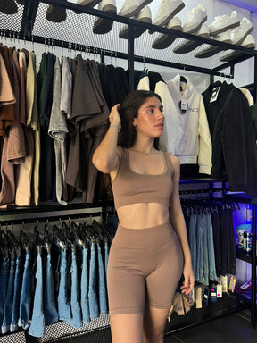 CONJUNTO DE DOS PIEZAS TOP+ BIKERS- SEAMLESS POR MAYOR