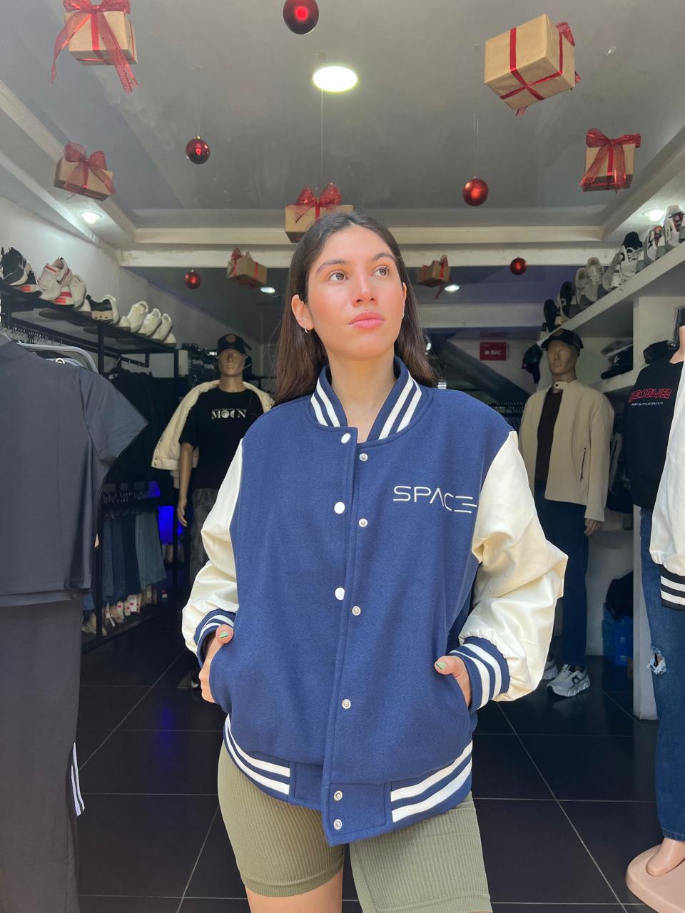 CHAQUETA NASA CUERINA ORIGINAL- NASA
