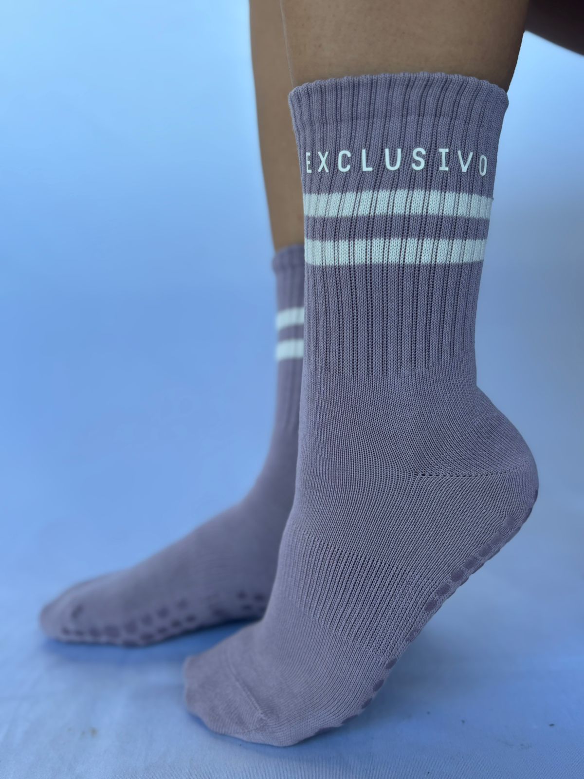 CALCETAS DE FRANJAS ALTAS- EXCLUSIVO