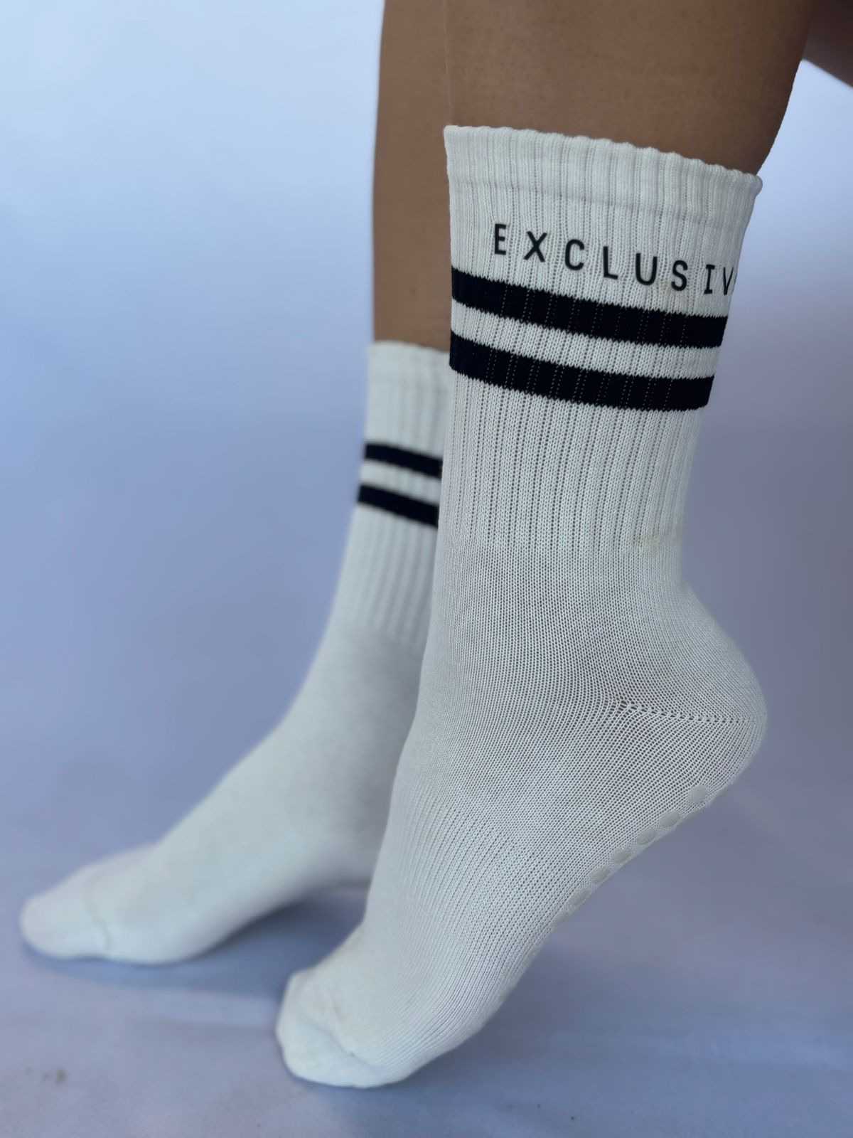 CALCETAS DE FRANJAS ALTAS- EXCLUSIVO