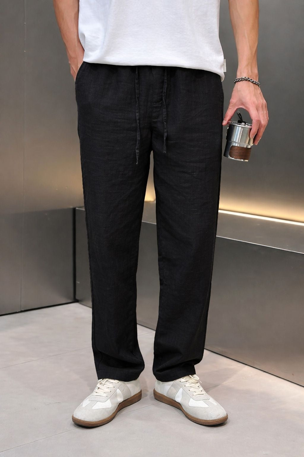 PANTALÓN DE LINO POR MAYOR