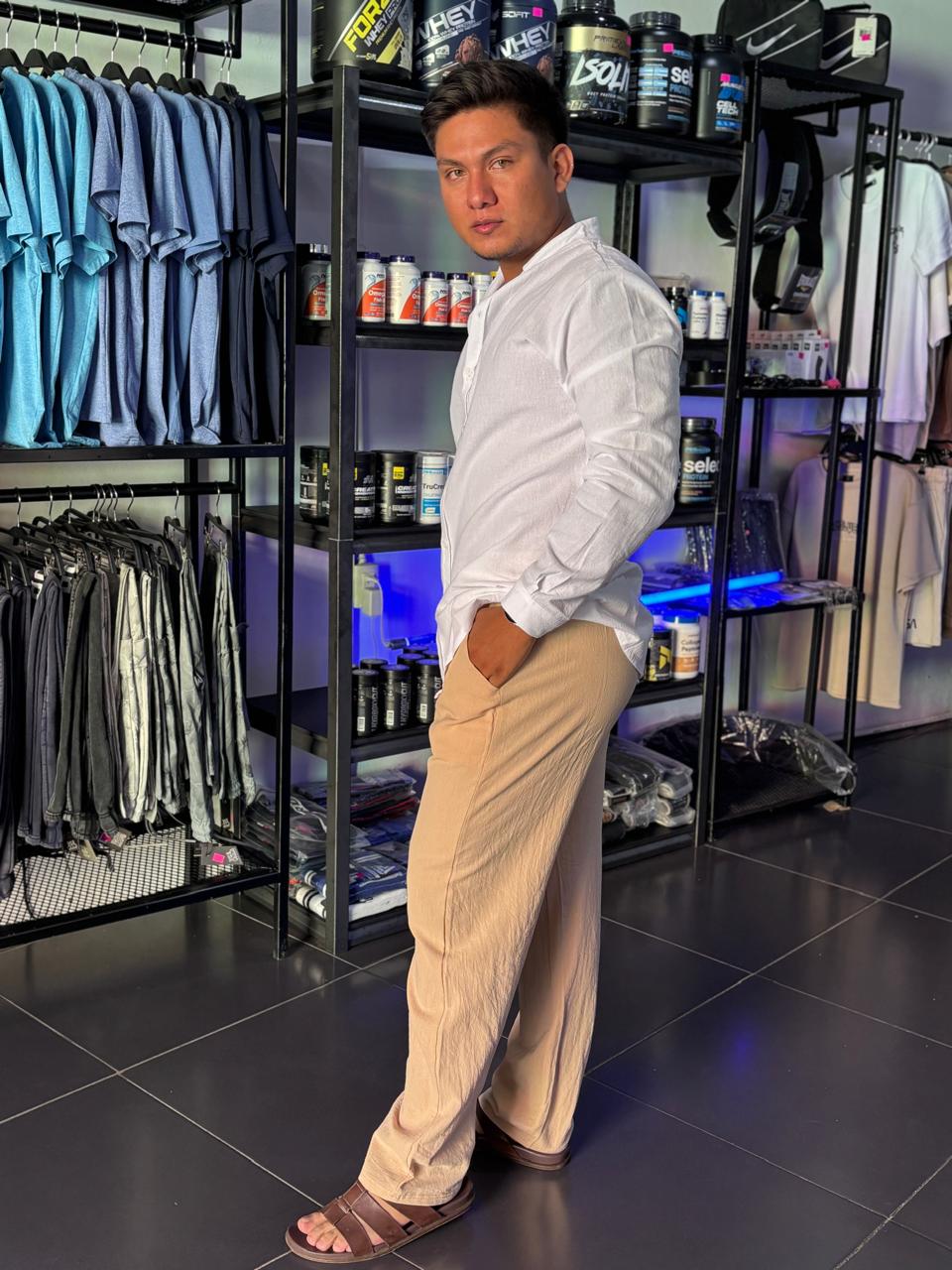 PANTALÓN DE LINO POR MAYOR