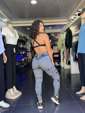 LEGGINS  MARMOLEADO CORTE SIRENA V -EXCLUSIVO por mayor