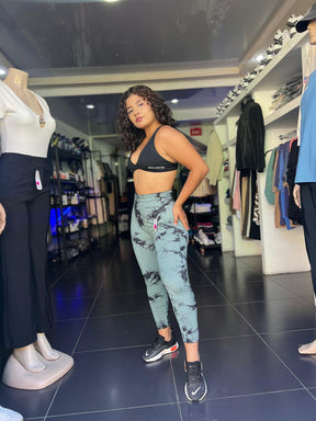 LEGGINS  MARMOLEADO CORTE SIRENA V -EXCLUSIVO por mayor