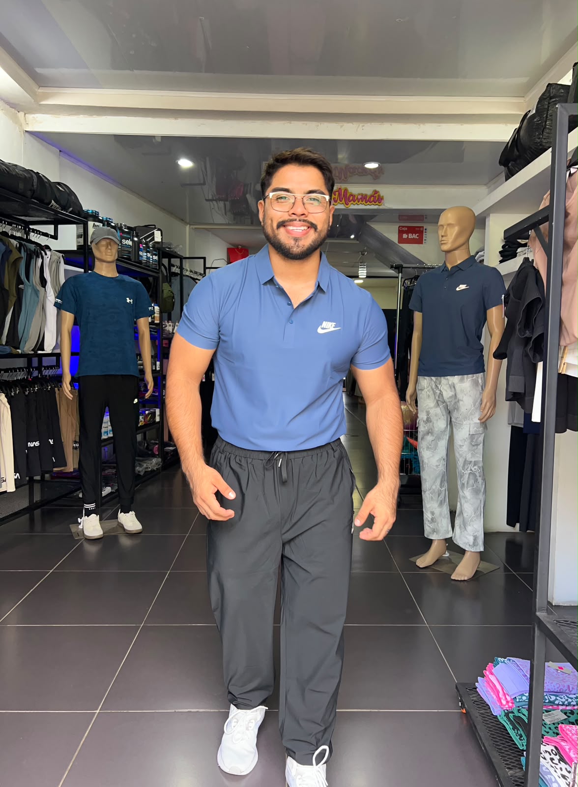 CAMISETA TIPO POLO NIKE  DRI - FIT