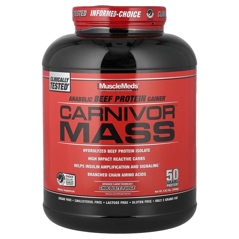 CARNIVOR MASS - PROTEINA - MUSCLEDMAS 5.78LBS