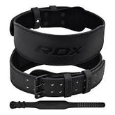 CINTURON RDX FULL BLACK 4 PULGADAS