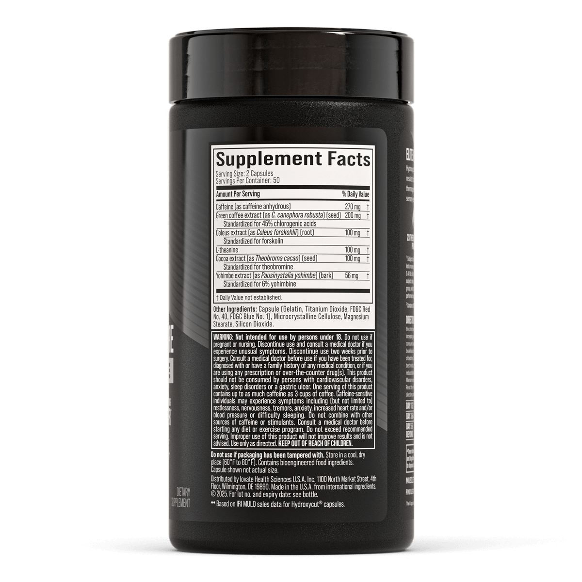 HYDROXYCUT HARDCORE 100 CAPS- MUSCLETECH